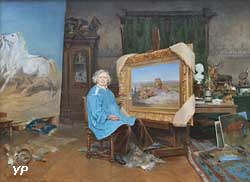 Rosa Bonheur dans son atelier (Georges Achille-Fould)