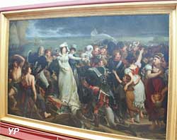 Embarquement de la duchesse d'Angoulême à Pauillac (Baron Eugène-Jean Gros)