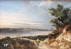 Vue de Bordeaux prise de Floirac (Jean-Paul Alaux)