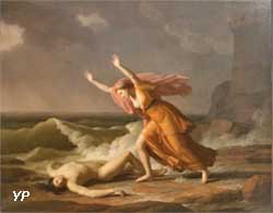 Héro et Léandre (Jean-Joseph Taillasson)