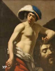 David tenant la tête de Goliath (Aubin Vouet)