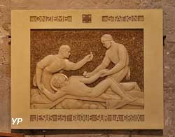 Chemin de Croix : 11e station - Jésus est cloué sur la Croix