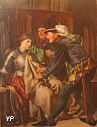 Jeanne d'Arc insultée dans sa prison (Isidore Patrois)