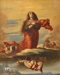 Sainte Barbe enlevée au ciel (Jean-François Millet)