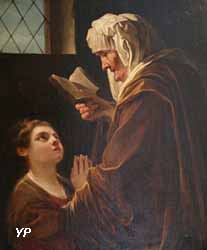 Sainte Anne instruisant la Vierge (Jean-Baptiste Deshays de Coleville, dit le Romain)