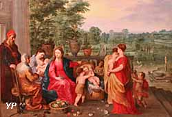 la Sainte Famille dans un jardin (Hendrick van Balen)