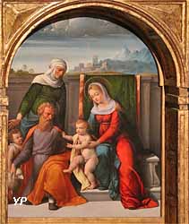 La Sainte Famille (Tisio Benvenuto da Garofalo, dit Tisi)