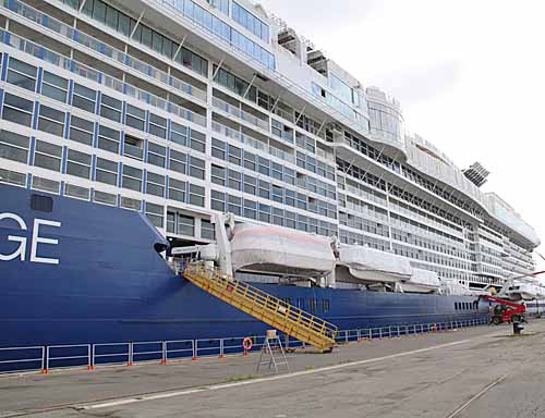 Construction du Celebrity Edge