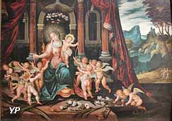 La Vierge au Rosaire (Dirck Vellert)