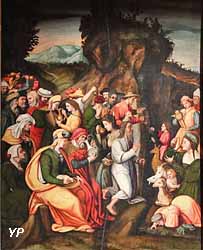 Le Frappement du Rocher (Francesco d'Ubertino Verdi, dit le Bacchiacca)