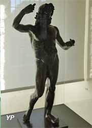 Jupiter, dit du Vieil-Évreux (bronze, argent et cuivre, 1e siècle)