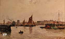 Vue d'un port (Johan-Barthold Jongkind)