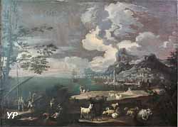 Vue d'un port (Rosa da Tivoli)