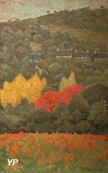 Paysage arbre rouge (Paul Sérusier, 1926)