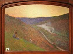 La vallée du Vert au crépuscule (Henri Martin, 1920)