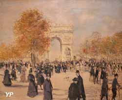 Les Champs-Élysées (Jean-François Raffaelli)