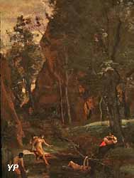 Diane au bain (Jean-Baptiste Camille Corot)