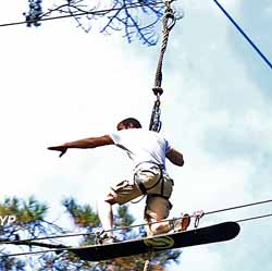 Vivons perchés - Parcours Aventure en forêt