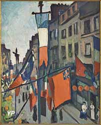 14 juillet au Havre (Albert André) (Musée Albert André)