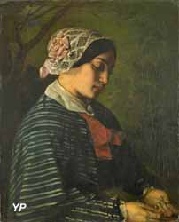 La jeune fille d'Ornans (Gustave Courbet)