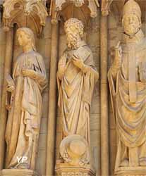 Portail de la Vierge (13e siècle)