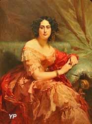 Portrait de femme (Edouard Dubufe, 1851)