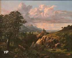 Vue des environs de Rome (Benjamin Netter, 1843)