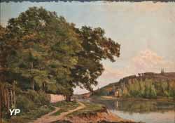 Paysage des bords de la Garonne (Hyppolyte Pradelles)