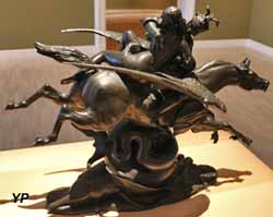 Thésée combattant le centaure Bienor (Antoine-Louis Barye)