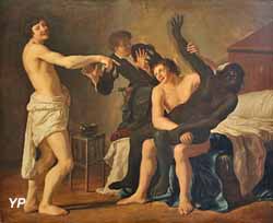 Scène de moeurs, dit, le Rapt de la Négresse (Christian van Couwenberg, 1632)