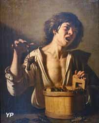Jeune garçon pincé par une écrevisse (d'après Caravage)