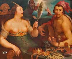 Allégorie sur la Vanité et le Repentir (Cornelis van Haarlem, 1616)