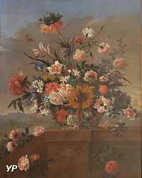 Corbeille de fleurs (Nicolas Baudesson, 1673)