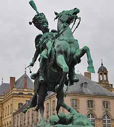 Antoine Charles Louis, comte de Lasalle, général de cavalerie du Premier Empire (sculpteur Cordier)