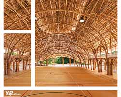Exposition Architecture en Fibres Végétales d'Aujourd'hui (doc. Archipel Centre De Culture Urbaine)