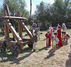 Camp de siège médiéval