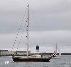 Dans la rade de Cherbourg