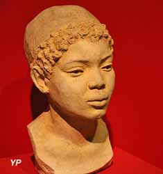 Tête d'enfant africain (Rachel Hautot)