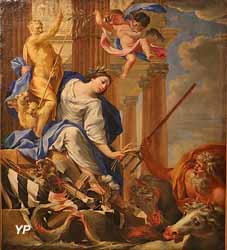 Cérès foulant aux pieds les attributs de la guerre (Simon Vouet)