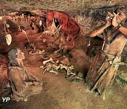 Grottes du Roc de Cazelle (doc. Office de Tourisme Lascaux Dordogne Vallée Vézère)