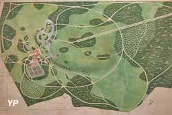 Plan d'après le comte de Choulot