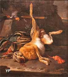 Un lièvre (Melchior de Hondecoeter)