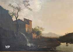 Paysage au moulin à eau (Jan Asselijn)