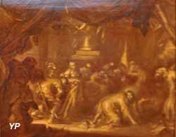 Jésus et la femme adultère (Adriaen Pietersz van de Venne)