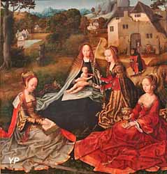 La Vierge à l'Enfant avec sainte Barbe, sainte Catherine et sainte Madeleine