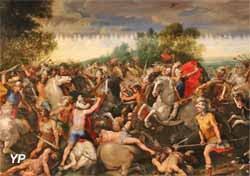 La victoire de Tullus Hostilius sur les forces de Veies et de Fidena (Giuseppe Cesari dit Le Cavalier d'Arpin)
