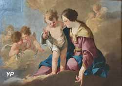 Apparition de la Vierge avec l'Enfant dans le Ciel (Laurent de la Hyre)
