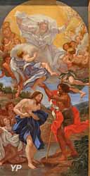 Le Baptême du Christ (Giovanni Battisa Gaulli, dit Il Baccicio)