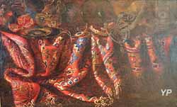 Tapis, vases d'argent et bijoux (Jacques Hupin)