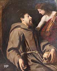 Saint François et l'ange (Gérard Seghers)